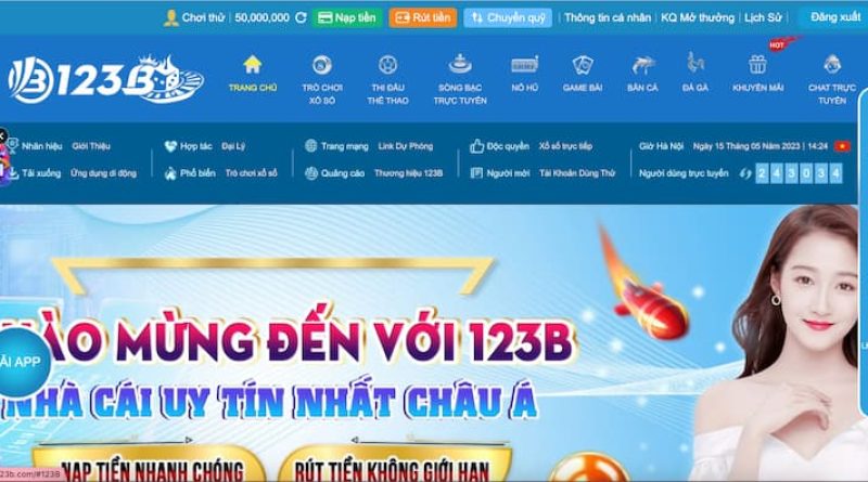 Nạp tiền 123bet – Tha hồ trải nghiệm các tựa game siêu đỉnh 123bet