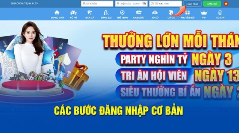 Hướng dẫn đăng nhập F8BET chi tiết, nhanh chóng