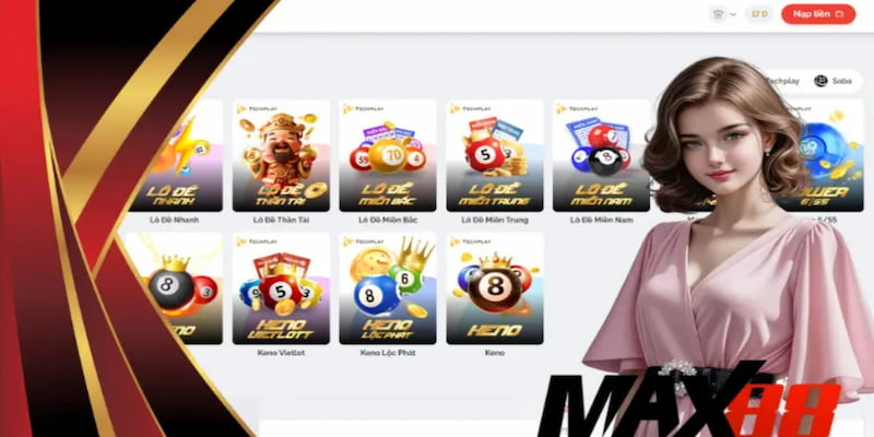 Danh mục trò chơi đa dạng tại Max88, truy cập dễ dàng qua link vào Max88.
